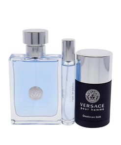 VERSACE POUR HOMME 3 PCS GIFT SET FOR MEN