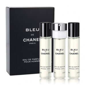 CHANEL BLEU DE CHANEL EDP 3 TRAVEL SPRAY REFILLS FOR MEN ...