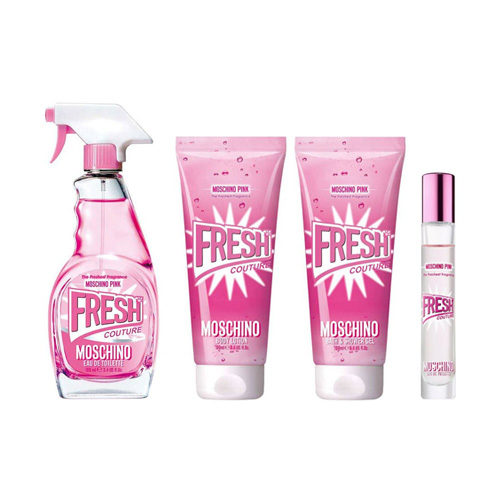 moschino fresh pink set