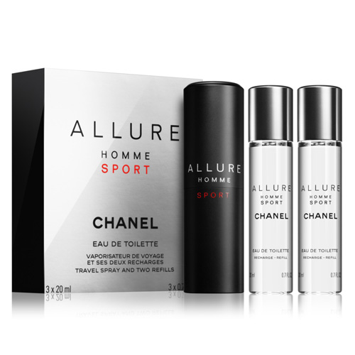 Chanel Allure Homme Sport Perfume Set (EDT 3 x 20 ml)