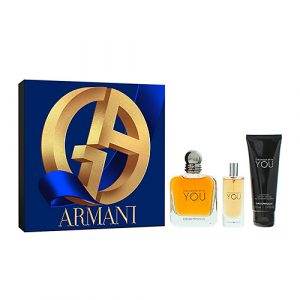 EMPORIO ARMANI STRONGER WITH YOU 3 PCS GIFT SET FOR MEN