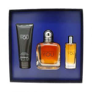 EMPORIO ARMANI STRONGER WITH YOU 3 PCS GIFT SET FOR MEN