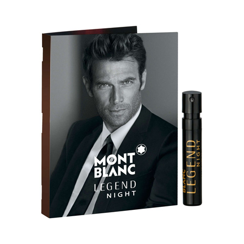 MONT BLANC LEGEND NIGHT EDP FOR MEN (VIAL) - FragranceCart.com