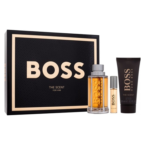 HUGO BOSS THE SCENT 3 PCS GIFT SET FOR MEN HUGO BOSS THE SCENT 3 PCS GIFT SET FOR MEN