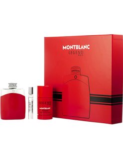 MONT BLANC LEGEND RED EDP 3 PCS GIFT SET FOR MEN