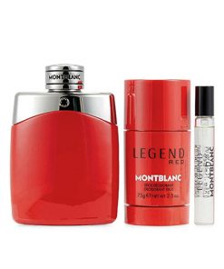 MONT BLANC LEGEND RED EDP 3 PCS GIFT SET FOR MEN