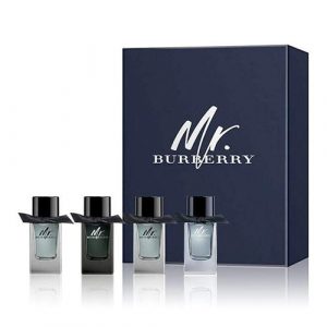 BURBERRY MR. BURBERRY COLLECTION 4 PCS MINIATURE GIFT SET FOR MEN
