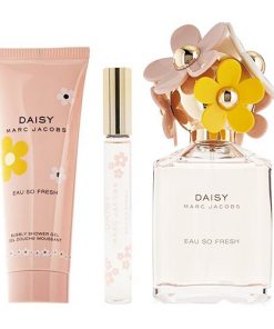 MARC JACOBS DAISY EAU SO FRESH 3 PCS GIFT SET FOR WOMEN