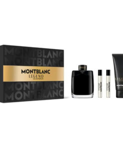 MONT BLANC LEGEND EDP 4 PCS GIFT SET FOR MEN
