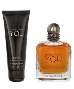 EMPORIO ARMANI STRONGER WITH YOU INTENSELY EDP 2 PCS GIFT SET FOR MEN