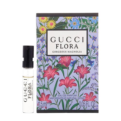 GUCCI FLORA GORGEOUS MAGNOLIA EDP FOR WOMEN (VIAL) - FragranceCart.com