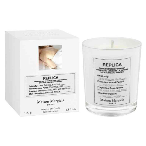 MAISON MARGIELA REPLICA LAZY SUNDAY MORNING EDT FOR WOMEN MAISON MARGIELA REPLICA LAZY SUNDAY MORNING SCENTED CANDLE