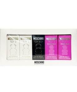 MOSCHINO TOY MINIATURES 5 PCS GIFT SET FOR MEN & WOMEN