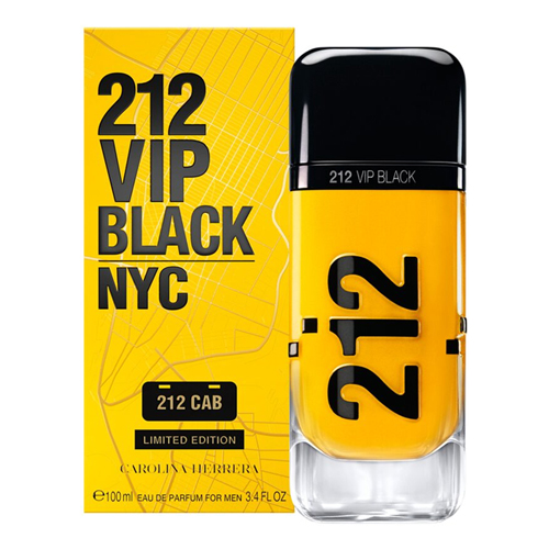 CAROLINA HERRERA 212 VIP BLACK CAB EDP FOR MEN CAROLINA HERRERA 212 VIP BLACK CAB EDP FOR MEN